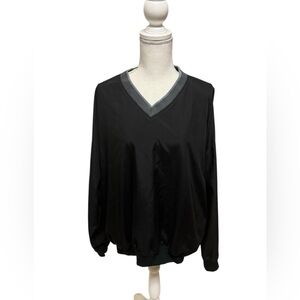 Men’s black Ashworth pull over.  Size large